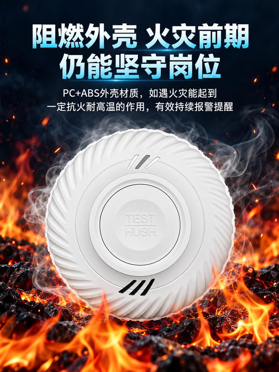 4G智能烟雾报警器