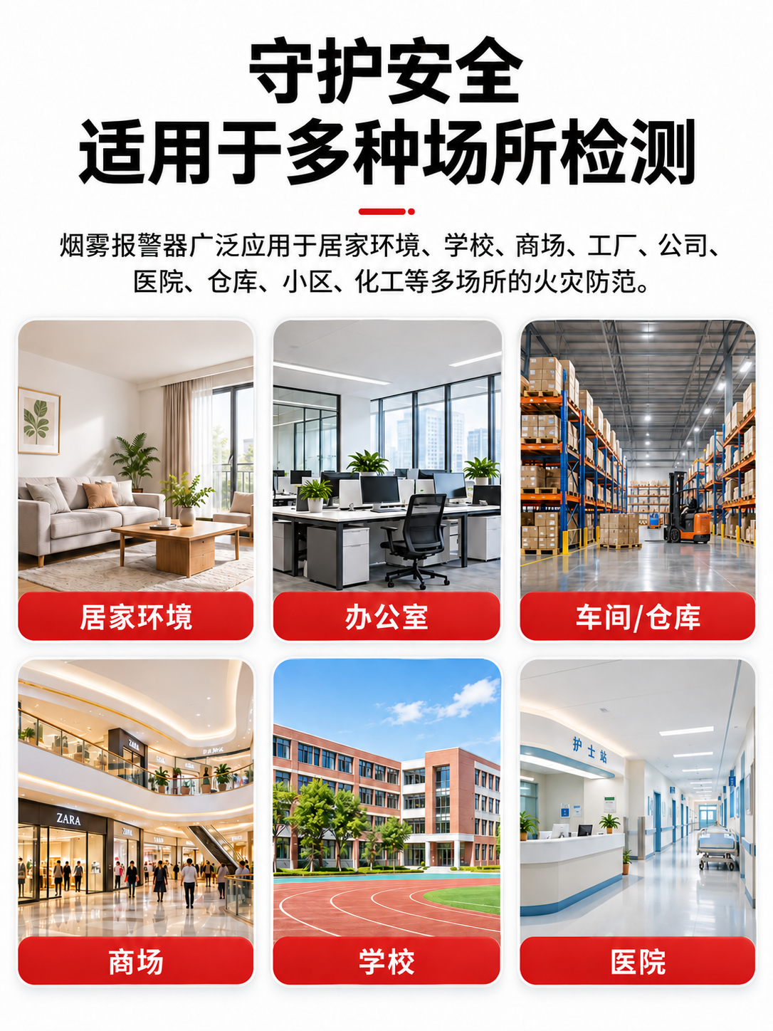 4G智能烟雾报警器
