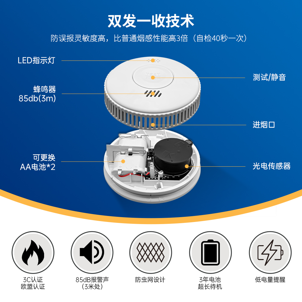 烟雾报警器